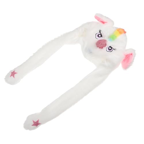 KONTONTY Lustiger Einhorn Hut Mit Beweglichen Ohren Kreativer üsch Party Hut Für Und Erwachsene Ideal Für Karneval Kostümpartys Und Lustige Anlässe KONTONTY Lustiger Einhorn Hut Mit Beweglichen Ohren Kreativer üsch Party Hut Für Und Erwachsene Ideal Für Karneval Kostümpartys Und Lustige Anlässe von KONTONTY