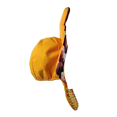 KONTONTY Lustiger Eiscreme Cosplay Kopfbedeckung Food Design Wiederverwendbar für Karneval Fasching Halloween und Themenpartys KONTONTY Lustiger Eiscreme Cosplay Kopfbedeckung Food Design Wiederverwendbar für Karneval Fasching Halloween und Themenpartys von KONTONTY