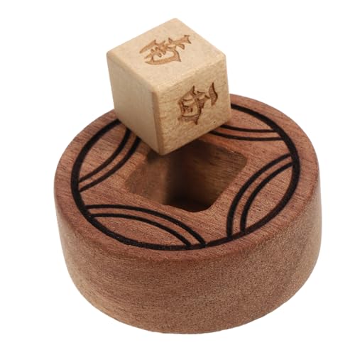 KONTONTY Mahjong Zubehör Holz Windrichtungswürfel für Mahjong Exquisites Design für Verbessertes Spielerlebnis Langlebig und Mehrfach Verwendbar KONTONTY Mahjong Zubehör Holz Windrichtungswürfel für Mahjong Exquisites Design für Verbessertes Spielerlebnis Langlebig und Mehrfach Verwendbar von KONTONTY