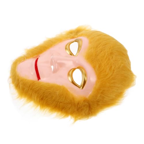 KONTONTY Affenmaske Detaillierte Handwerkskunst Affenmaske Tiermasken Für Halloween Affenkostüm Cosplay-zubehör von KONTONTY