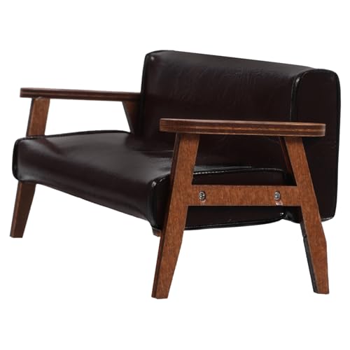 KONTONTY Maßstab Handgefertigter Miniatursofa Stuhl für Puppenhaus Dekoration Robustes Elegantes Design für DIY und Sammlungen KONTONTY Maßstab Handgefertigter Miniatursofa Stuhl für Puppenhaus Dekoration Robustes Elegantes Design für DIY und Sammlungen von KONTONTY