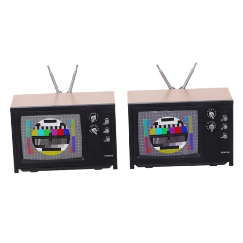 KONTONTY Miniatur-Fernseher-Modell Für Puppenhaus Kleiner Fake-tv Als Dekoration Mini-möbel Zum Selbstmontieren Für Sammler Und Bastler KONTONTY Miniatur-Fernseher-Modell Für Puppenhaus Kleiner Fake-tv Als Dekoration Mini-möbel Zum Selbstmontieren Für Sammler Und Bastler von KONTONTY