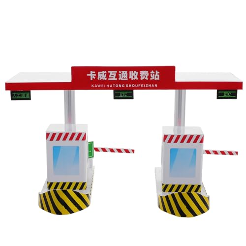 KONTONTY Pädagogisches Modell Einer Autobahn-mautstation Spielset Für Jungen Kreatives Entdeckungsspielzeug Zum Lernen Und Spielen KONTONTY Pädagogisches Modell Einer Autobahn-mautstation Spielset Für Jungen Kreatives Entdeckungsspielzeug Zum Lernen Und Spielen von KONTONTY