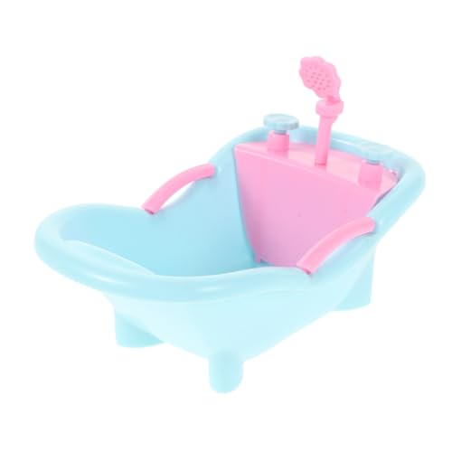 KONTONTY Vielseitige Mini-badewanne Für Das Puppenhaus – Badespielzeug Für Babypuppen Miniatur-simulationsspielzeug Zum Spielen Für Kinder von KONTONTY