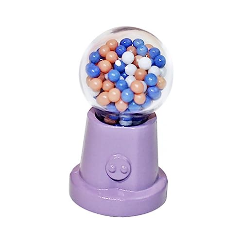 KONTONTY Mini Candy Machine Puppenhaus Dekoration Modell Miniatur Süßigkeitenautomat Deko Dollhouse Zubehör für Miniatur Szenen Farblich Sortiert Zufällige Farbe Zufällige Farbe von KONTONTY