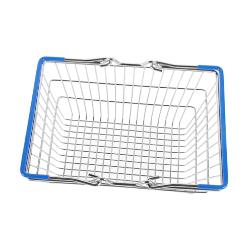 KONTONTY Mini Einkaufskorb Für Robuster Metallkorb Für Kreatives Und Aufbewahrung Fördert Interaktives Platzsparend Und Leicht Zu Reinigen KONTONTY Mini Einkaufskorb Für Robuster Metallkorb Für Kreatives Und Aufbewahrung Fördert Interaktives Platzsparend Und Leicht Zu Reinigen von KONTONTY