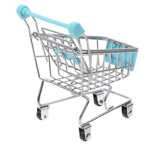 KONTONTY Mini-einkaufskorb Spielzeug Einkaufswagen Für Jungen Und Mädchen Dekorativer Mini-Trolley Robuster Stabiler Kleiner Einkaufswagen Für Puppenhaus- KONTONTY Mini-einkaufskorb Spielzeug Einkaufswagen Für Jungen Und Mädchen Dekorativer Mini-Trolley Robuster Stabiler Kleiner Einkaufswagen Für Puppenhaus- von KONTONTY