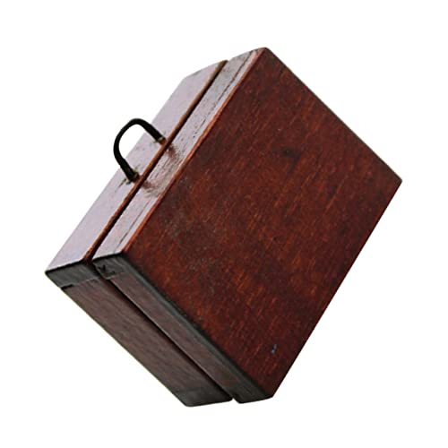 KONTONTY Mini Medical Box medizinische Stütze Puppenhaus-Bausätze kleines medizinisches Set Puppenhaus-Mini- Mini-Medikamentenkoffer Miniatur-Zimmer-Kit Puppenhaus-Miniaturen Holz KONTONTY Mini Medical Box medizinische Stütze Puppenhaus-Bausätze kleines medizinisches Set Puppenhaus-Mini- Mini-Medikamentenkoffer Miniatur-Zimmer-Kit Puppenhaus-Miniaturen Holz von KONTONTY