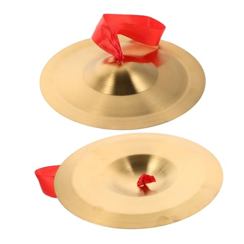 KONTONTY Mini-handbecken Aus Legierung Metallbecken Für Junge Mädchen Und Bands Spielzeugbecken Crash-Symbol Für Percussion von KONTONTY