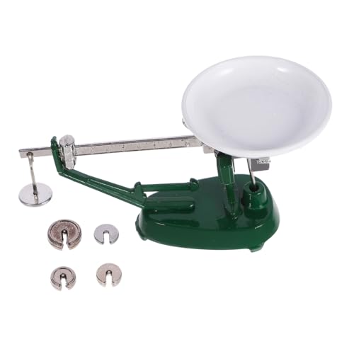 KONTONTY Miniatur-Waage Aus Eisen Für Puppenhäuser Kleine Waage-verzierung Simulierte Retro-Waage Für Miniatur-hausmodelle von KONTONTY