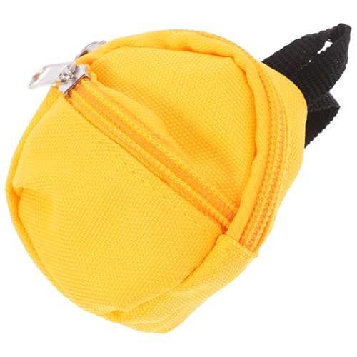 KONTONTY Minirucksack Mini-schultaschenmodell Mini-hausdekoration Zubehör Für Die Puppenhausschule Simulations-schultasche Reisezubehör Für Puppen Mikroszenenverzierung Mini-hausornamente Stoff Yellow KONTONTY Minirucksack Mini-schultaschenmodell Mini-hausdekoration Zubehör Für Die Puppenhausschule Simulations-schultasche Reisezubehör Für Puppen Mikroszenenverzierung Mini-hausornamente Stoff Yellow von KONTONTY