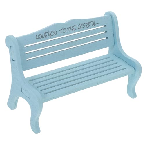 KONTONTY Miniatur-möbel-zubehör Mini-Bank Für Puppenhaus Jungen Und Mädchen Spielzeit Dekorative Bank KONTONTY Miniatur-möbel-zubehör Mini-Bank Für Puppenhaus Jungen Und Mädchen Spielzeit Dekorative Bank von KONTONTY