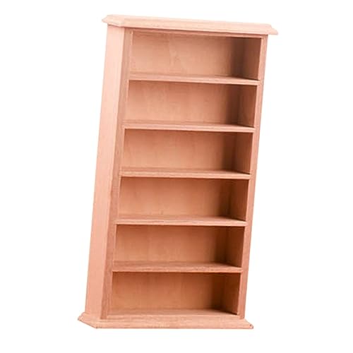 KONTONTY Miniatur Bücherregal Glatte Oberfläche Dekoration Sammlung von KONTONTY