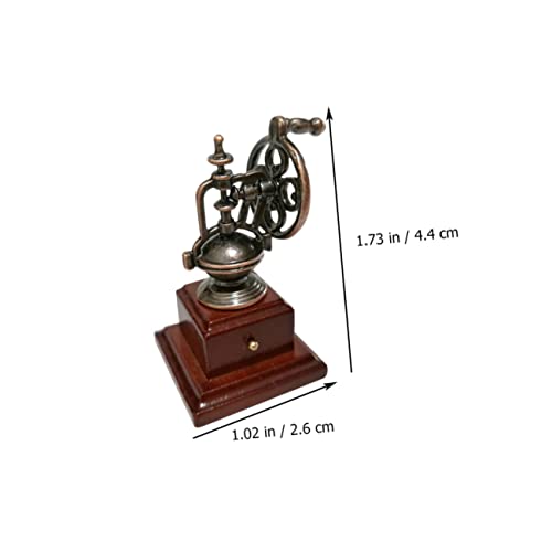 KONTONTY Miniatur Kaffeegerät Modell Puppenhaus Dekoration Handgefertigt Realistische Kleine Kaffeemaschine Vintage Stil Farblich Sortiert Möbelzubehör für Puppenhäuser und Zufällige Farbe KONTONTY Miniatur Kaffeegerät Modell Puppenhaus Dekoration Handgefertigt Realistische Kleine Kaffeemaschine Vintage Stil Farblich Sortiert Möbelzubehör für Puppenhäuser und Zufällige Farbe von KONTONTY