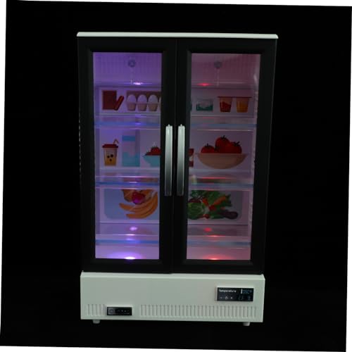 KONTONTY Realistischer Miniatur-kühlschrank Spielzeug Mini-kühlschrank Für Puppenhaus-Freunde Puppen Abs-Material Für Langlebigkeit KONTONTY Realistischer Miniatur-kühlschrank Spielzeug Mini-kühlschrank Für Puppenhaus-Freunde Puppen Abs-Material Für Langlebigkeit von KONTONTY