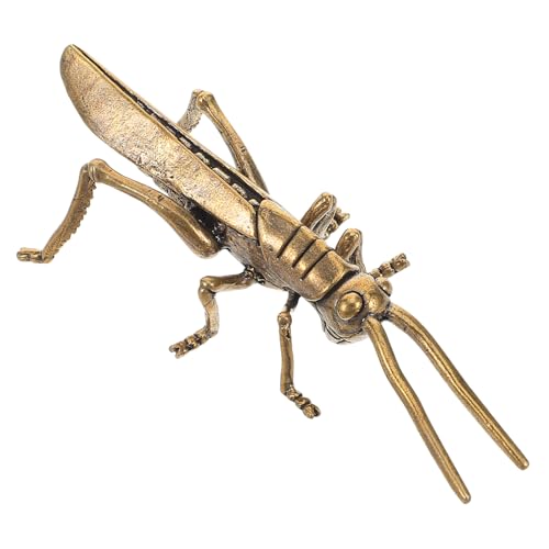KONTONTY Miniatur -Messing -Heuschrecke Figur Für Garten Desktop Dekorationen Wohnkultur Im Freien Gartenzaun Blumenköpfe Ornamente KONTONTY Miniatur -Messing -Heuschrecke Figur Für Garten Desktop Dekorationen Wohnkultur Im Freien Gartenzaun Blumenköpfe Ornamente von KONTONTY