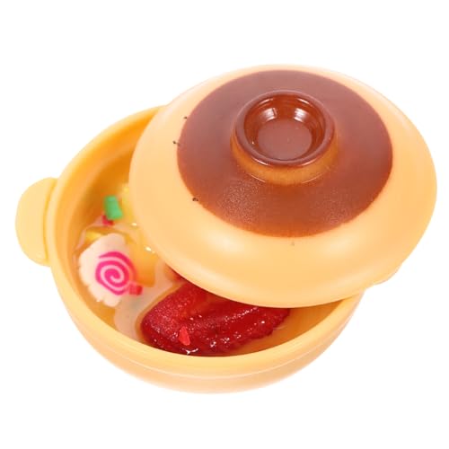 KONTONTY Miniatur Nudelmodell für Puppenhaus Simuliertes Küchenzubehör für Kreative Spielideen Realistisches Deko Element für Mini Häuser und DIY Projekte von KONTONTY