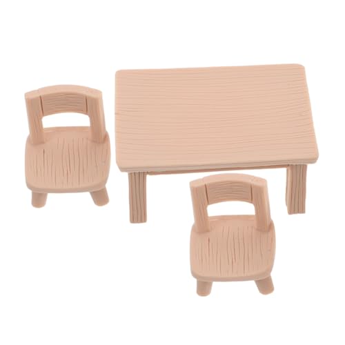 KONTONTY Miniatur Puppenhausmöbel Set Resin Tisch und Stühle Weiß Realistische Miniaturmöbel für Puppenhaus Zubehör Landschaft Dekoration Detailreiche Leicht und KONTONTY Miniatur Puppenhausmöbel Set Resin Tisch und Stühle Weiß Realistische Miniaturmöbel für Puppenhaus Zubehör Landschaft Dekoration Detailreiche Leicht und von KONTONTY