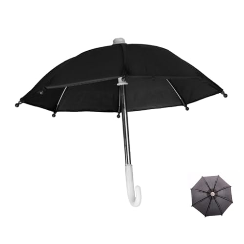KONTONTY Mini Regenschirm Kinder Mini Rainy Regenschirm Miniatur Regenschirm Für Puppen Mini Regenschirm Zubehör Für Puppenhäuser Ideales Für Rollenspiele Und Kreative Spielstunden von KONTONTY