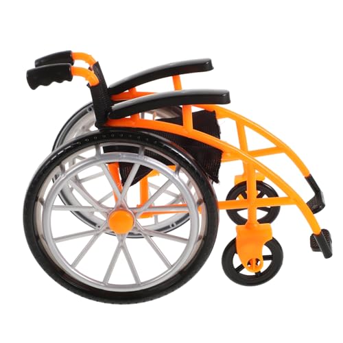 KONTONTY Puppenhauszubehör Rollstuhlkrücken Rollenspiel-Rollstuhl Für Jungen Und Mädchen Leichtes Transportspielzeug KONTONTY Puppenhauszubehör Rollstuhlkrücken Rollenspiel-Rollstuhl Für Jungen Und Mädchen Leichtes Transportspielzeug von KONTONTY