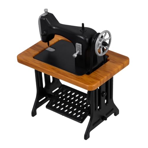 KONTONTY Mini-nähmaschine Für Jungen Und Mädchen Puppenhauszubehör Und Kreative Fotografie-Requisiten von KONTONTY