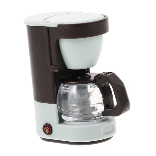 KONTONTY Modell Einer Mini-Kaffeemaschine Miniaturen Mini -Kaffeemaschinespielzeug Artikel winzig Puppenhaus-Miniatur-Kaffeemaschine Miniatur-Puppenhauszubehör Plastik KONTONTY Modell Einer Mini-Kaffeemaschine Miniaturen Mini -Kaffeemaschinespielzeug Artikel winzig Puppenhaus-Miniatur-Kaffeemaschine Miniatur-Puppenhauszubehör Plastik von KONTONTY