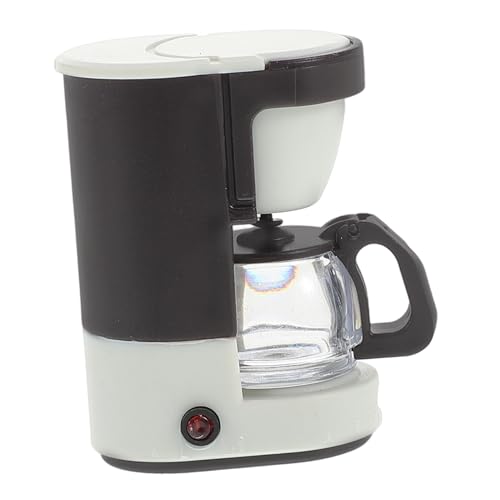KONTONTY Modell Einer Mini-Kaffeemaschine Spielset für die Kinderküche Essen Miniatur-Zubehör Küche Essen Mini-Vers-Küche Plastik Weiß KONTONTY Modell Einer Mini-Kaffeemaschine Spielset für die Kinderküche Essen Miniatur-Zubehör Küche Essen Mini-Vers-Küche Plastik Weiß von KONTONTY