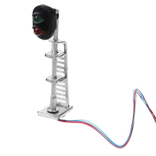 KONTONTY Modellbahn Lichter Modellsignal Straße Sandtisch-signalmodell Laterne Led Messgerät Bausätze Mini-gartendekoration Mini-ampel Miniatur-signalornamente Landschaftsdekor Abs KONTONTY Modellbahn Lichter Modellsignal Straße Sandtisch-signalmodell Laterne Led Messgerät Bausätze Mini-gartendekoration Mini-ampel Miniatur-signalornamente Landschaftsdekor Abs von KONTONTY
