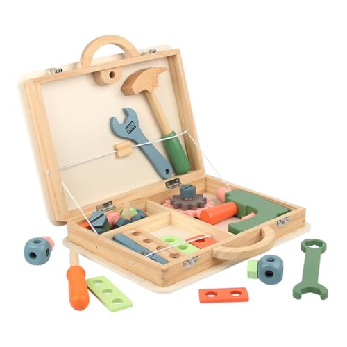 KONTONTY Multifunktionale Werkzeugkiste Für Bildungs Mit Reparaturwerkzeugen Ideal Für Rollenspiele Und Kreative Aktivitäten Geschenkidee Für Jungen Und ädchen Ab 3 Jahren KONTONTY Multifunktionale Werkzeugkiste Für Bildungs Mit Reparaturwerkzeugen Ideal Für Rollenspiele Und Kreative Aktivitäten Geschenkidee Für Jungen Und ädchen Ab 3 Jahren von KONTONTY