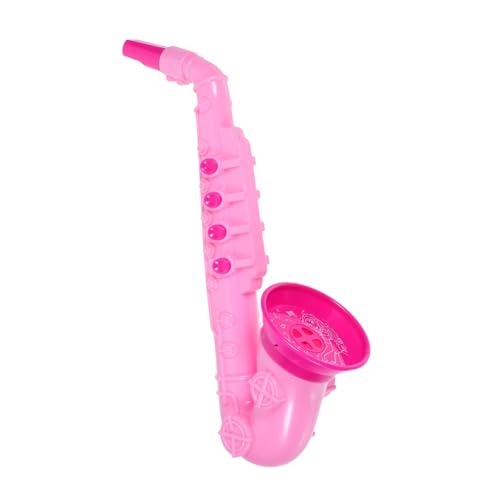 KONTONTY Multifunktionales Kindersaxophon Kunststoff Musikinstrument Pädagogisches für Frühes Lernen Fördert Handkoordination und Musikalisches Interesse Zufällige Farben Zufällige Farbe von KONTONTY