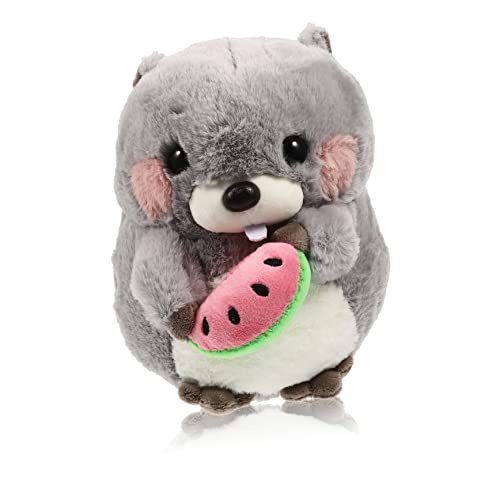 KONTONTY Murmeltier-Puppe Plüschtiere Murmeltier Plüsch Kuscheltiere Für Mädchen Plüsch Gefüllt Kuscheltiere Gefülltes Murmeltier Kawaii Stofftier Grey Pp Baumwolle KONTONTY Murmeltier-Puppe Plüschtiere Murmeltier Plüsch Kuscheltiere Für Mädchen Plüsch Gefüllt Kuscheltiere Gefülltes Murmeltier Kawaii Stofftier Grey Pp Baumwolle von KONTONTY