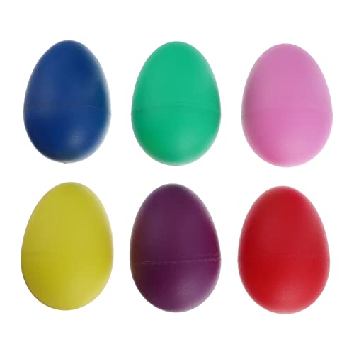 KONTONTY Musikalische Sand Ei Schlaginstrumente Für Buntes Plastik Ei Shaker Set Für Kleinkinder Ideal Für Musikalisches Und Rhythmusspiel KONTONTY Musikalische Sand Ei Schlaginstrumente Für Buntes Plastik Ei Shaker Set Für Kleinkinder Ideal Für Musikalisches Und Rhythmusspiel von KONTONTY