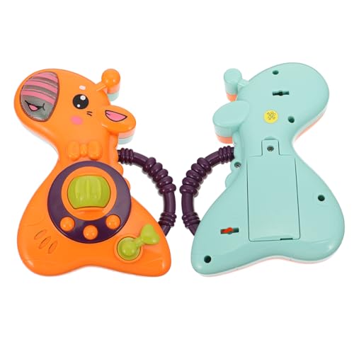 KONTONTY Musikalisches Cartoon Handtrommel mit Licht und Batteriefrei für Frühe Bildung und Spielspaß für Kleinkinder Zufällige Farbe KONTONTY Musikalisches Cartoon Handtrommel mit Licht und Batteriefrei für Frühe Bildung und Spielspaß für Kleinkinder Zufällige Farbe von KONTONTY
