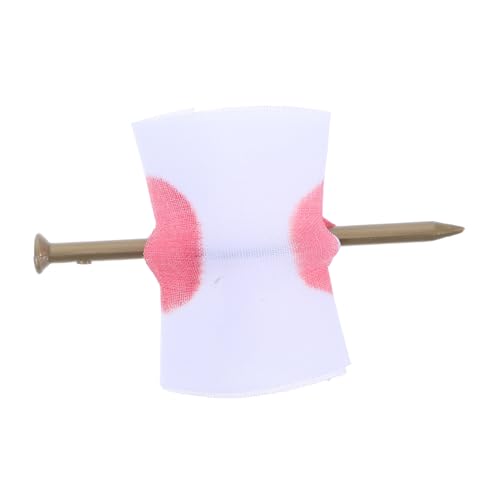 KONTONTY Nagel Tragen Tricknägel Künstlicher Nagel Durch Den Finger Nagel Durch Finger Halloween Trick Nagel Im Finger Gruselige Streichwitze Halloween-streichnagel Plastik von KONTONTY