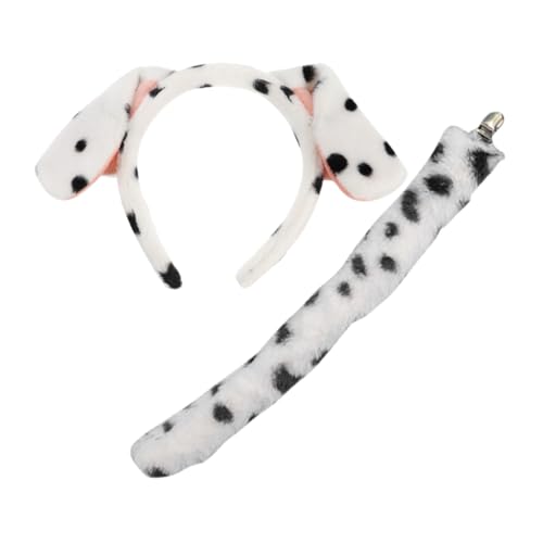 KONTONTY Niedriges Gewicht Welpen Stirnband und Weiches Plüsch Hunde Kostüm Zubehör für Cosplay Fasching Bühnenauftritte und Partys Bequemes Tier Accessoire für Erwachsene KONTONTY Niedriges Gewicht Welpen Stirnband und Weiches Plüsch Hunde Kostüm Zubehör für Cosplay Fasching Bühnenauftritte und Partys Bequemes Tier Accessoire für Erwachsene von KONTONTY