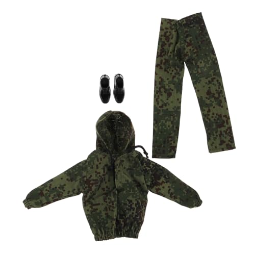 KONTONTY Outdoor Camouflage Puppenkleidung Oberteile Outfits Militärpuppenuniform Camo Puppenoutfit Mit Schuhen Soldatenjungenkostüm 12 Zoll Jungenpuppe Camo Outfit Disfraz Soldado KONTONTY Outdoor Camouflage Puppenkleidung Oberteile Outfits Militärpuppenuniform Camo Puppenoutfit Mit Schuhen Soldatenjungenkostüm 12 Zoll Jungenpuppe Camo Outfit Disfraz Soldado von KONTONTY