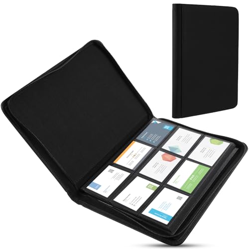 KONTONTY Schützende Kartenaufbewahrungstasche Mit Reißverschluss Zum Ordnen Von Sammelkarten Fotoalbumseiten Sportkartenalbum KONTONTY Schützende Kartenaufbewahrungstasche Mit Reißverschluss Zum Ordnen Von Sammelkarten Fotoalbumseiten Sportkartenalbum von KONTONTY