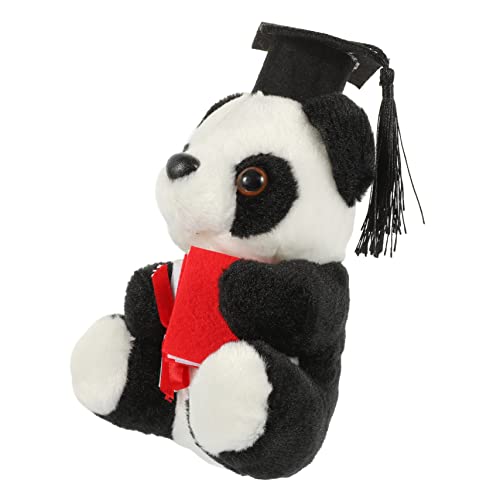 KONTONTY Panda-Modellierspielzeug Kuscheltier pummeluff Kuscheltier Panda Kuscheltier Panda mit Abschlusskappe Plush Toy dekoratives Puppenspielzeug Panda Plüsch von KONTONTY