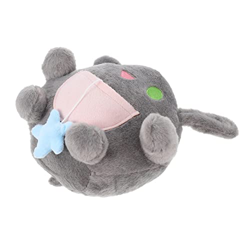 KONTONTY Panda-Puppe Gefüllte Puppe Cartoon-tierspielzeug Stofftierpuppe Gefülltes Puppengeschenk Puppenspielzeug Grey Plüsch von KONTONTY