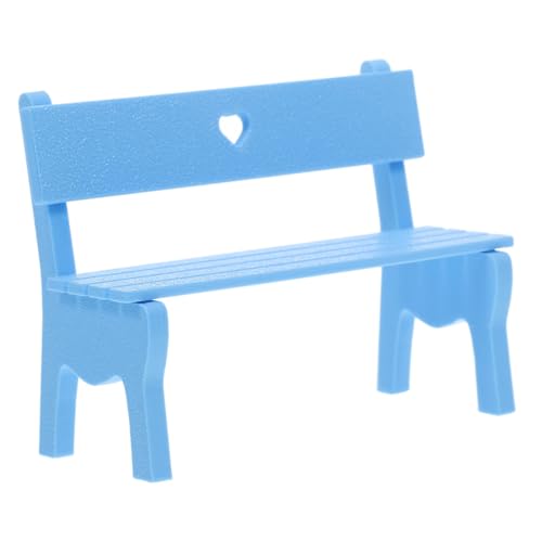 KONTONTY Parkstuhl Modell Gartenbank Miniaturpuppenhausmöbel Miniaturstuhl Mini-Puppenhausmöbel Bankfigur Mini-Parkbank Mini-Parkstuhl Mini-Bank-Mikrolandschaft Mini -Bank pla Blau KONTONTY Parkstuhl Modell Gartenbank Miniaturpuppenhausmöbel Miniaturstuhl Mini-Puppenhausmöbel Bankfigur Mini-Parkbank Mini-Parkstuhl Mini-Bank-Mikrolandschaft Mini -Bank pla Blau von KONTONTY