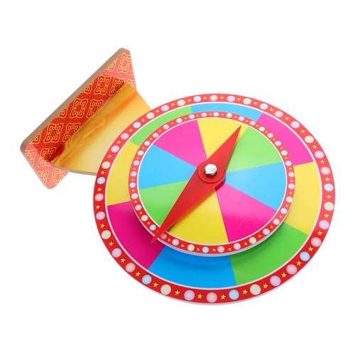 KONTONTY Party-handelsrad Rotierendes Gewinnrad Für Party -preisträger Spinnen Schicksalsrad Drehscheibe Drehen Tischplatte Brettspiel Versorgung PVC von KONTONTY