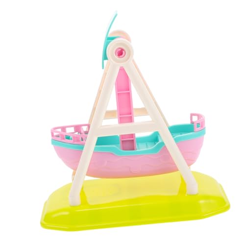 KONTONTY Piratenschiff Modell für Puppenhaus Spielplatz Dekoration Kreatives Zubehör für Fördert Fantasie für Puppenhaus Szenen KONTONTY Piratenschiff Modell für Puppenhaus Spielplatz Dekoration Kreatives Zubehör für Fördert Fantasie für Puppenhaus Szenen von KONTONTY