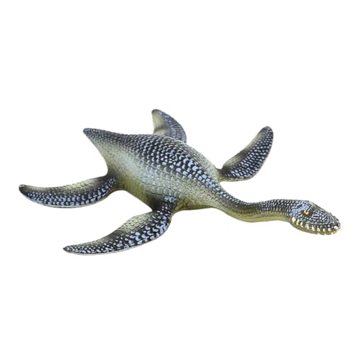 KONTONTY Plesiosaurier Modell Realistisches Dinosaurier Design für Kognitive Dekoration für Schreibtisch Tragbar und Leicht Fördert Praktische Fähigkeiten für Kreative von KONTONTY