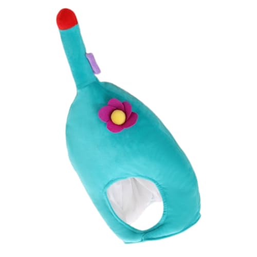 KONTONTY Plüsch Cocktailflaschen Kopfstück Leichtes Kostümzubehör Food-themed Accessoire für Rollenspiele Halloween Geburtstage Bühnenauftritte Blau KONTONTY Plüsch Cocktailflaschen Kopfstück Leichtes Kostümzubehör Food-themed Accessoire für Rollenspiele Halloween Geburtstage Bühnenauftritte Blau von KONTONTY