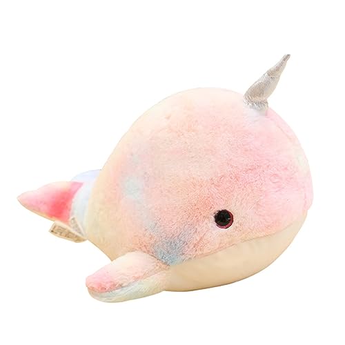 KONTONTY Plüsch Einhornwal Kissen Kuscheltier für Weiches für Jungen Dekorieren Schlafzimmern und Wohnzimmern KONTONTY Plüsch Einhornwal Kissen Kuscheltier für Weiches für Jungen Dekorieren Schlafzimmern und Wohnzimmern von KONTONTY