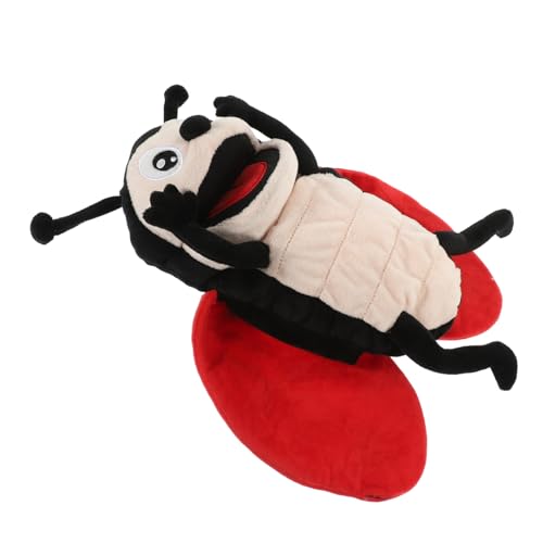KONTONTY Plüsch Marienkäfer Handpuppe und Erwachsene Weiches Material Bunte Interaktive Handpuppe für Geschichten Erzählen und Kreatives KONTONTY Plüsch Marienkäfer Handpuppe und Erwachsene Weiches Material Bunte Interaktive Handpuppe für Geschichten Erzählen und Kreatives von KONTONTY