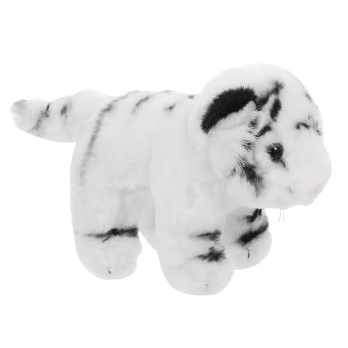 KONTONTY Plüsch Tiger Figurine Realistisches Kuscheltier aus Stehende Tiger Statue Niedliches für Geschenkidee für Alter KONTONTY Plüsch Tiger Figurine Realistisches Kuscheltier aus Stehende Tiger Statue Niedliches für Geschenkidee für Alter von KONTONTY