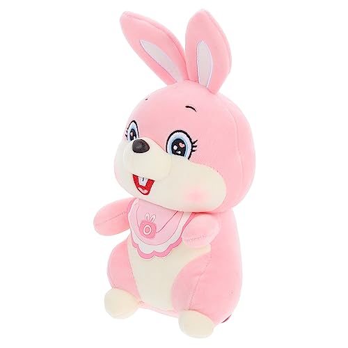 KONTONTY Plüschkaninchen Niedliches Cartoon Hase Kuscheltier für Ostern und für Weiches Material Dekorieren KONTONTY Plüschkaninchen Niedliches Cartoon Hase Kuscheltier für Ostern und für Weiches Material Dekorieren von KONTONTY