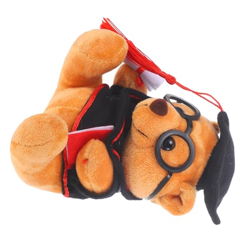 KONTONTY Plüschpuppe kuschelbären Graduation Bear zum schulabschluss - Plüschbär Dekoration Niedlicher Bär abschluss ausgestopfter bär Plüsch-Abschluss Abschluss Bär PP Baumwolle von KONTONTY