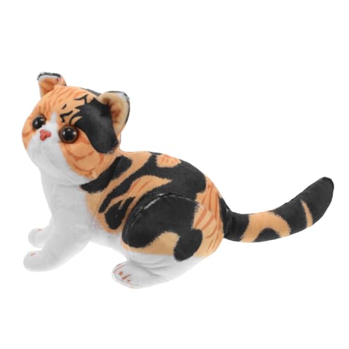 KONTONTY Plüschspielzeug mit Cartoon Design Weiches und Realistisches Stofftier für Erwachsene Dekoration und Kuschelfreund für Zuhause von KONTONTY